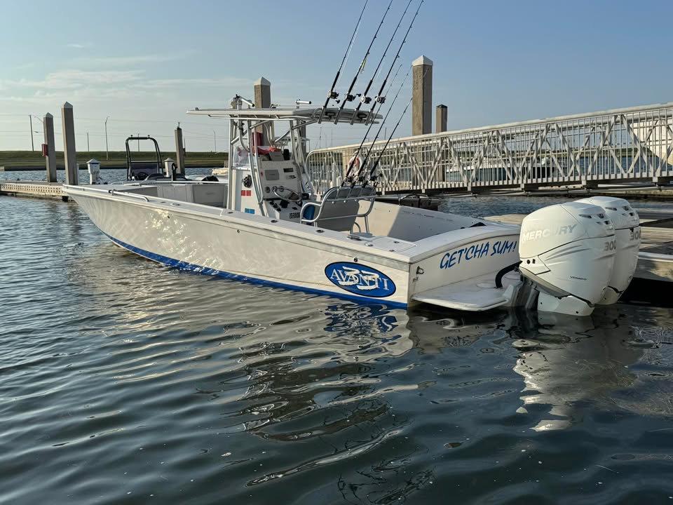 Fishing boat bay